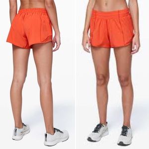 Lululemon Hotty Hot Short II 4” Hot Sunset